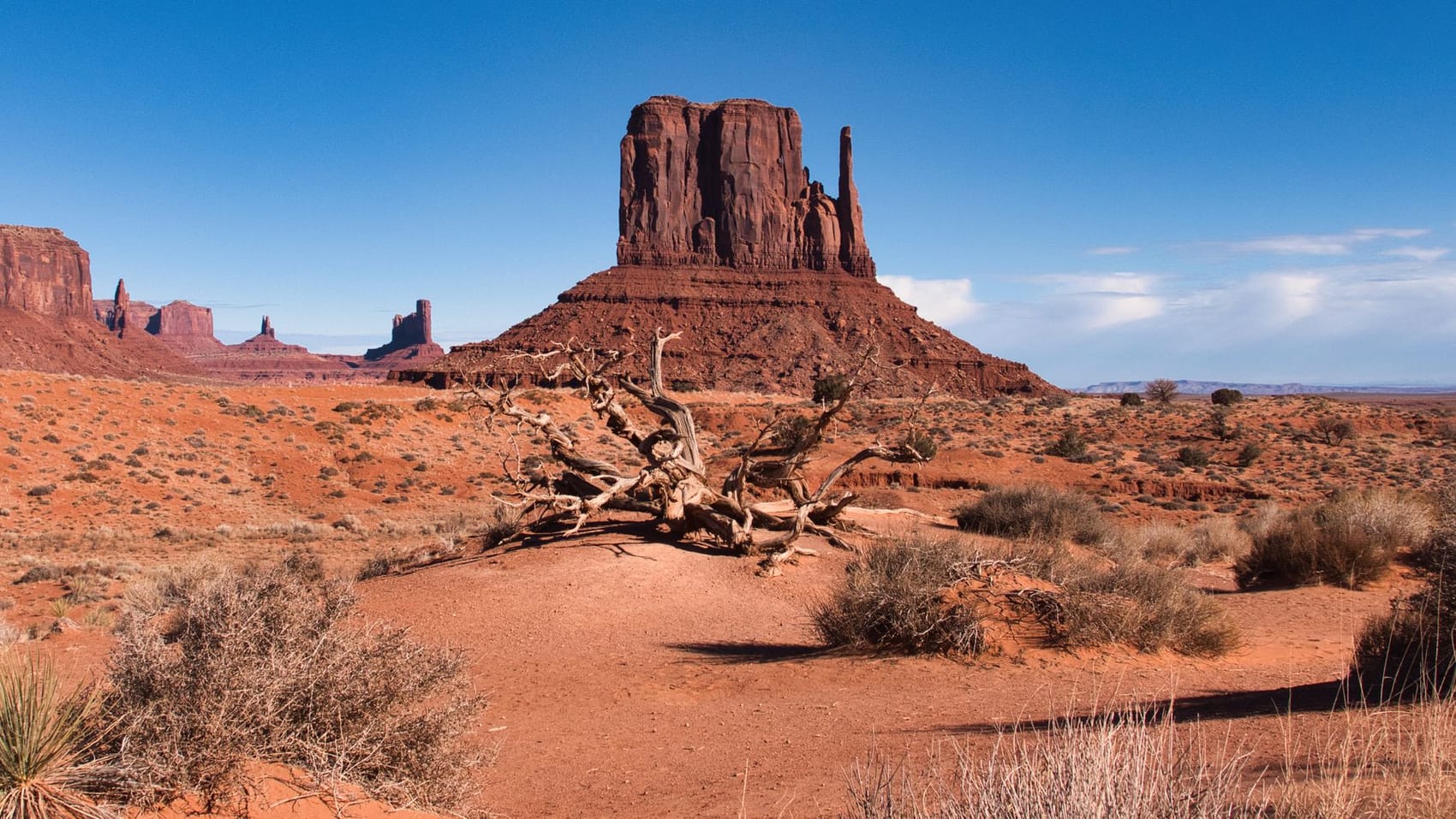Red desert landscape